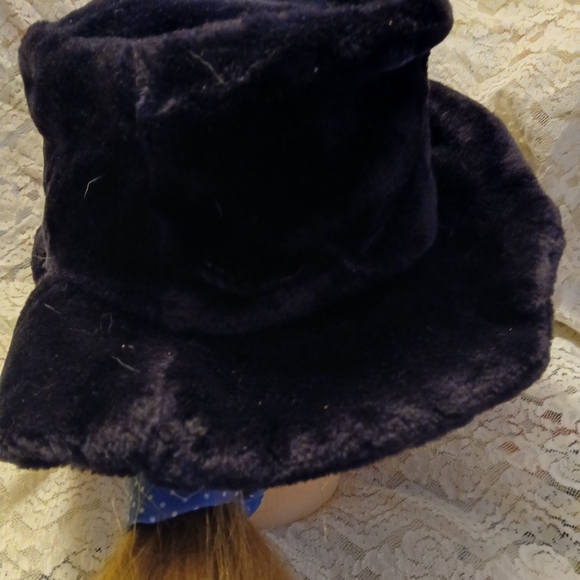 Vinrage Dr. Suess Cat In The Har Faux Fur Ladies Hat - Picture 5 of 7